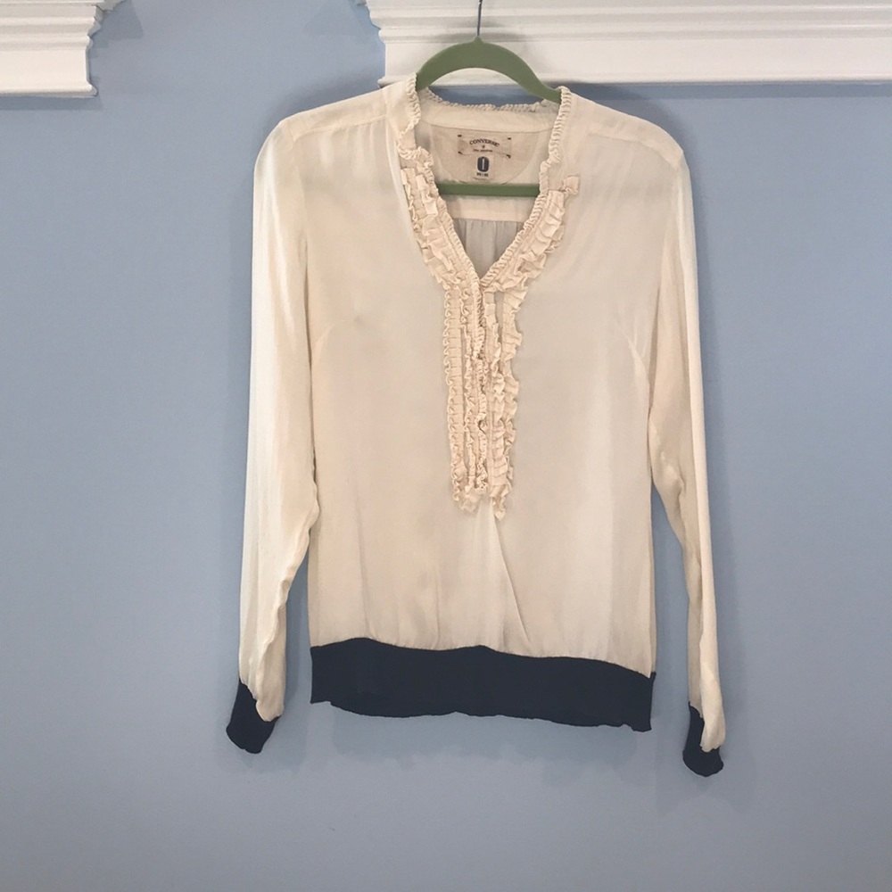 Converse x John Varvatos silk shirt